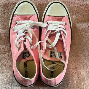 Converse Pink Low-Top Sneakers